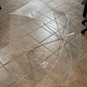 Clear wedding umbrellas-pack of 12